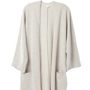 DONNI. Ribbed Sweater Coat